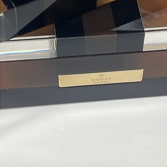 GUCCI VINTAGE CIGAR BOX W/LIGHTER - Picture 2 of 13